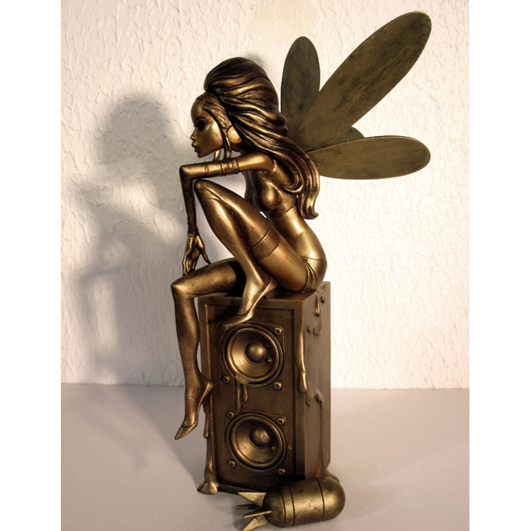 Suspension in Bronze by Eli Livingston