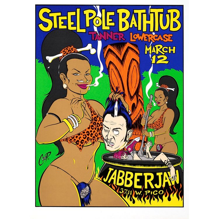 Steel Pole Bathtub by COOP (Chris Cooper)