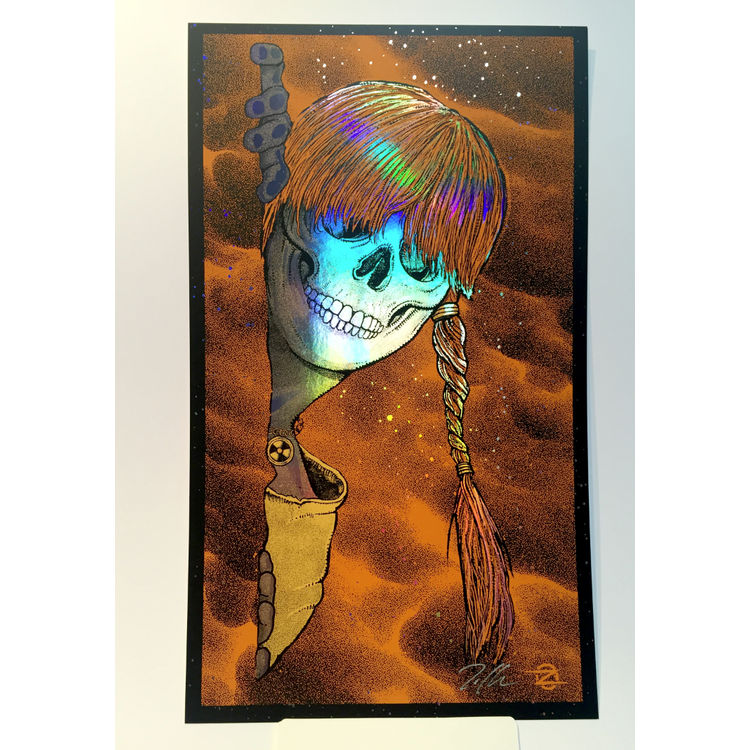 Sue Nami - Handbill Foil Edition by Zoltron