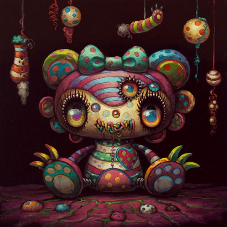 Big Ribbon Bear by Yoko D'Holbachie