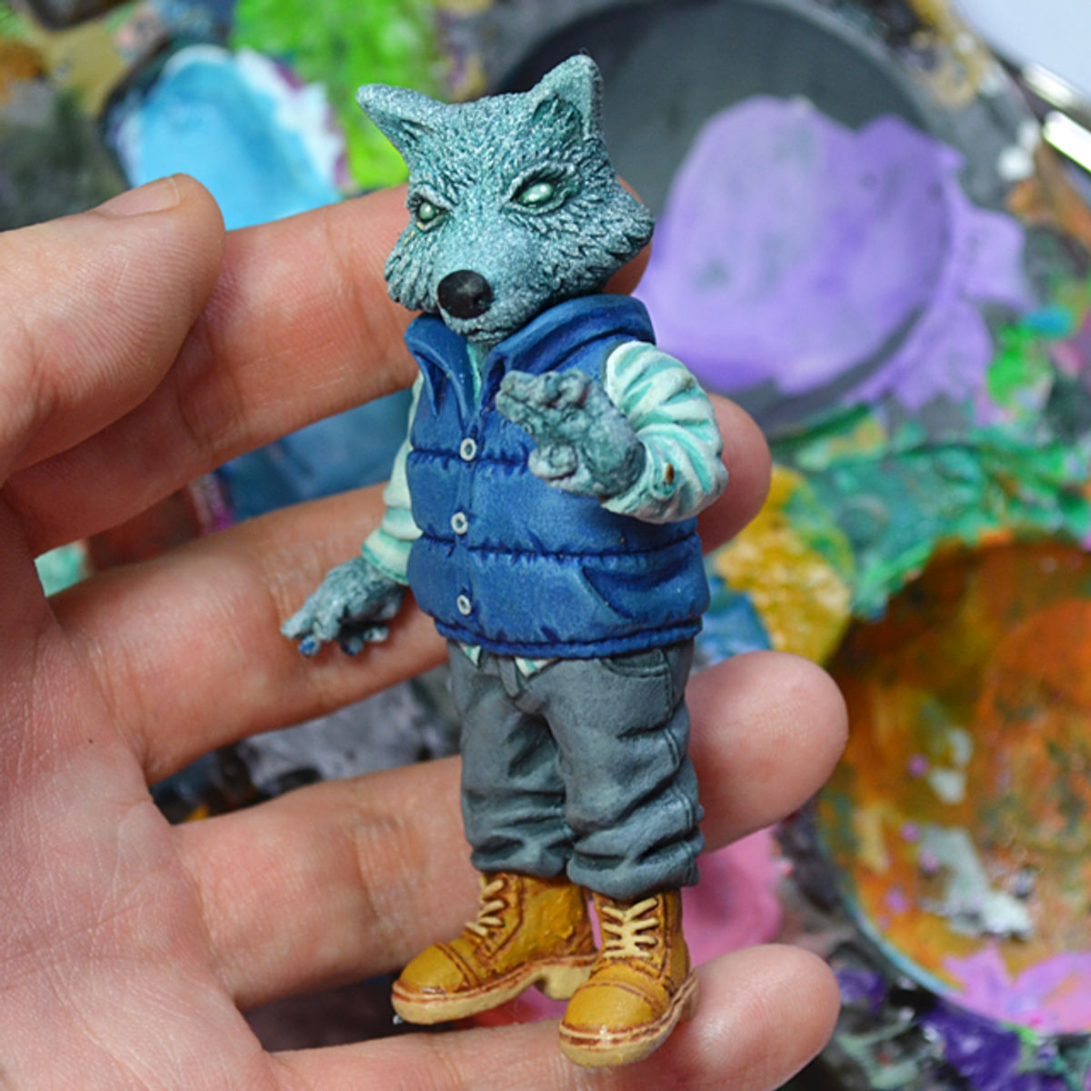 Darwin (handpainted)