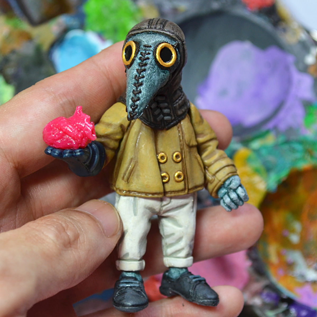 Plague Oracle (handpainted)