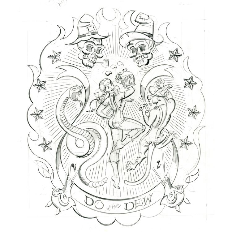 Hillbilly Pinup by Mitch O'Connell