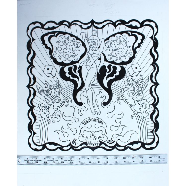 Butterfly Girl by Mitch O'Connell