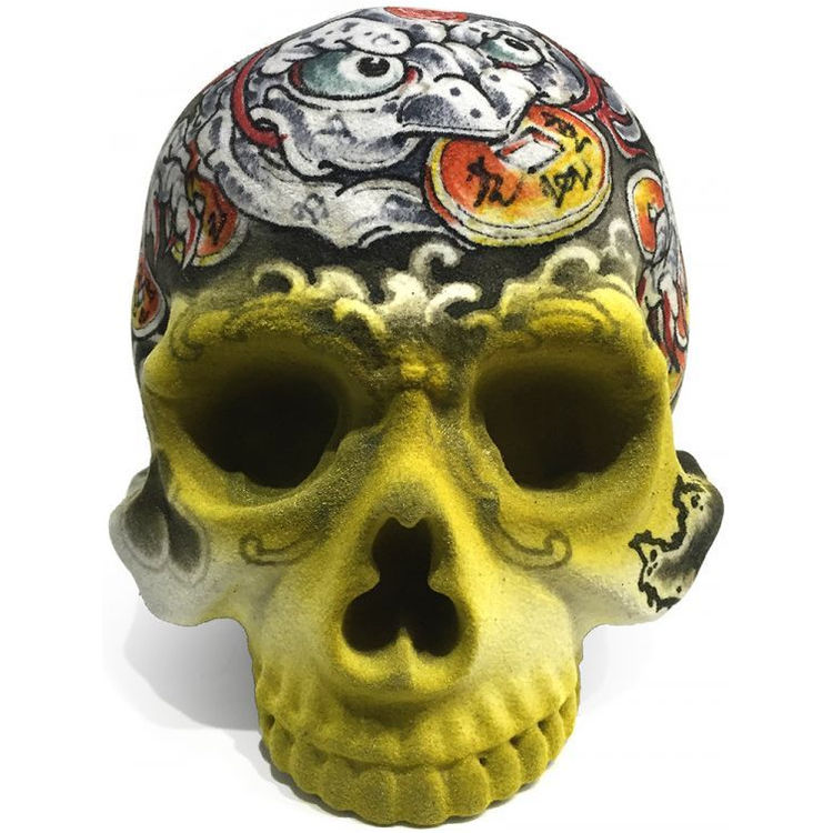 1/1 SKULL HEAD MY art direction by GANJI (Three Tides tattoo) by GANJI (Three Tides tattoo)