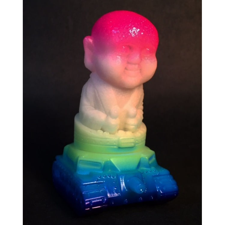 Jizo tanks phosphorescent-3 minutes invincible version by Mirock Toy (Yowohei Kaneko)
