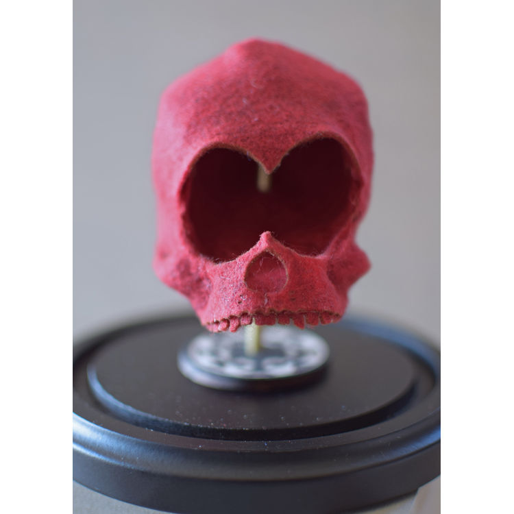 Cardiocloptic Skull by Lana Crooks