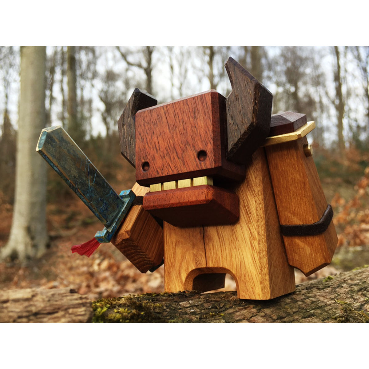 KOR - 3.5" Wood Toy