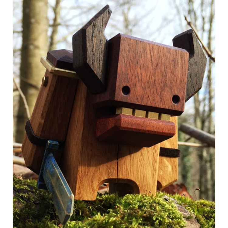 KOR - 3.5" Wood Toy by Pepe Hiller