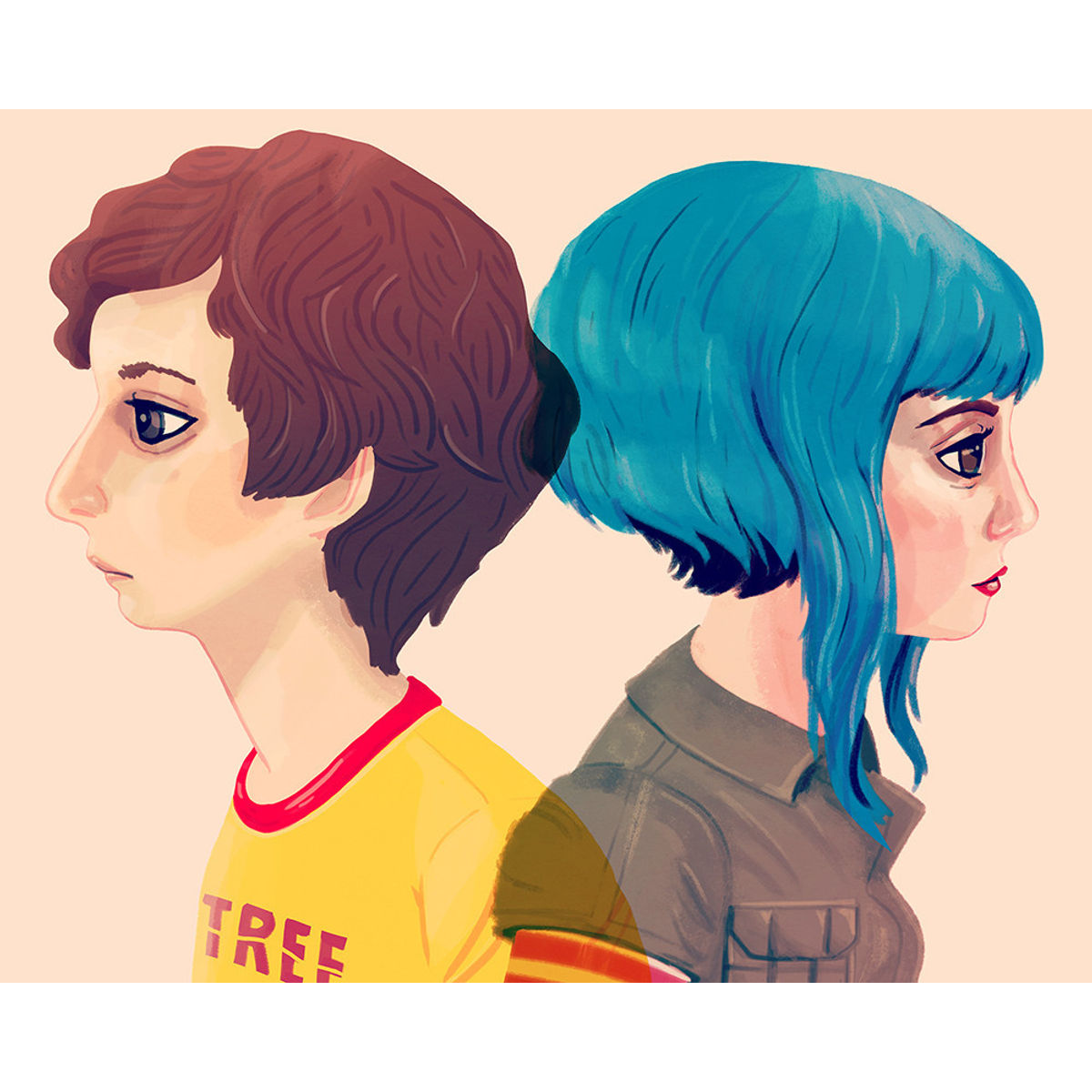 "I'm In Lesbians With You" Print