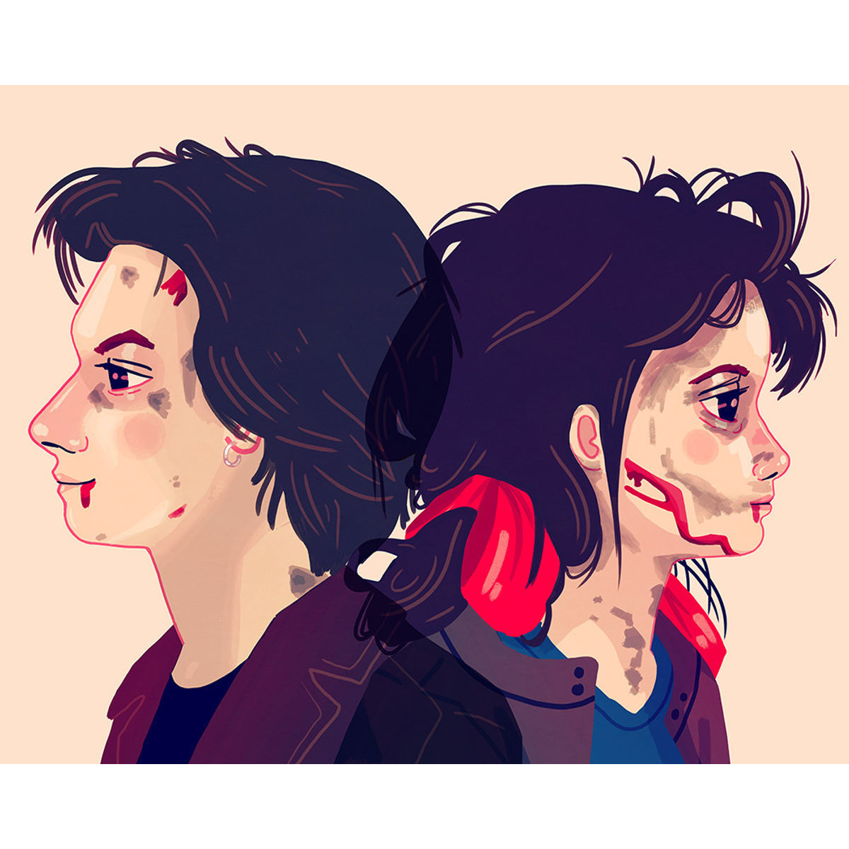 "Our Love Is God, Let's Go Get A Slushie." Print