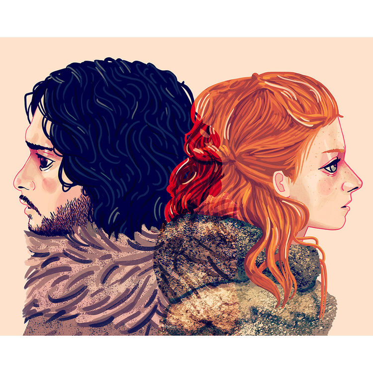 "You Know Nothing" Print by Nan Lawson