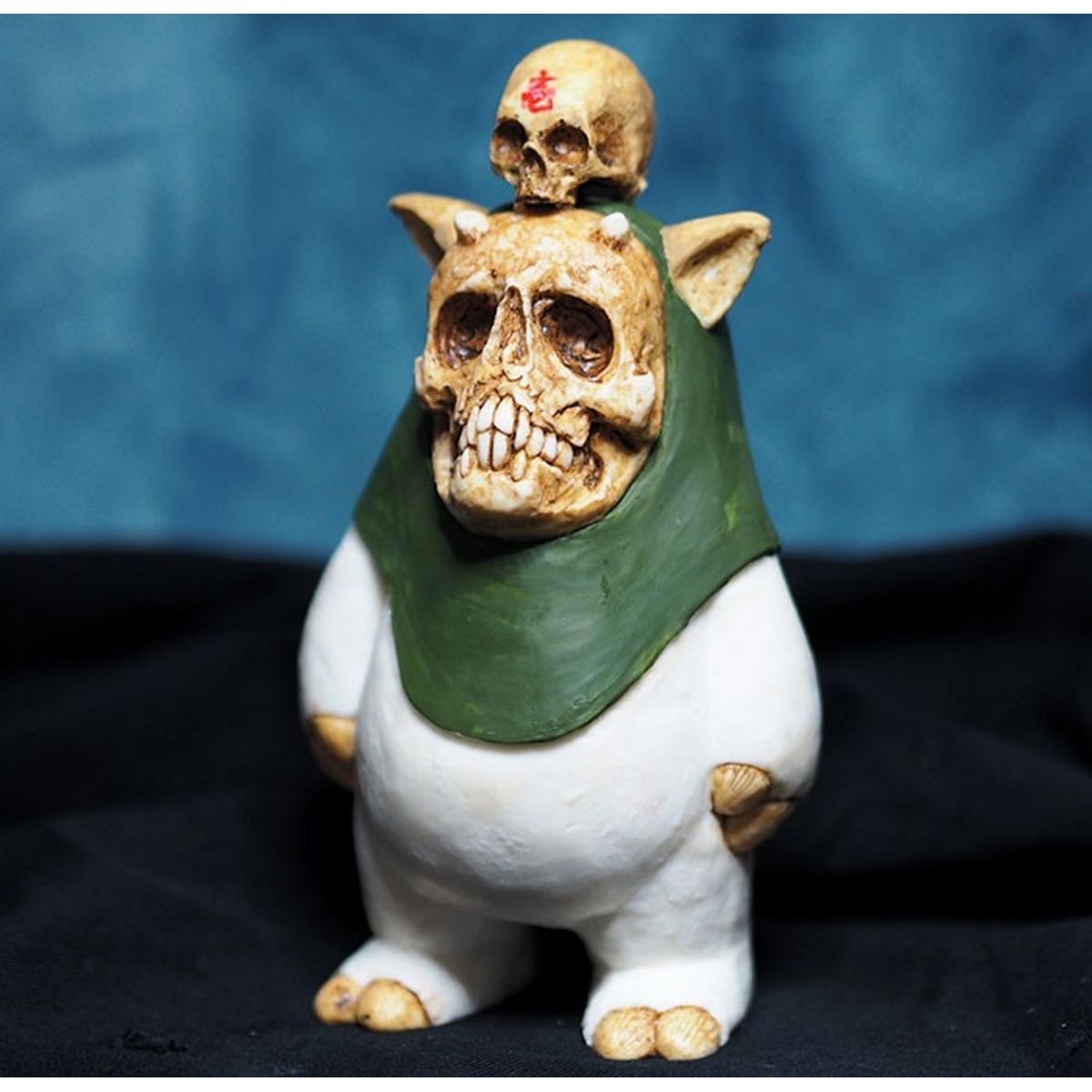Skull on Gaki GREEN