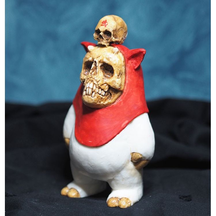 Skull on Gaki RED by Tokyo Jesus