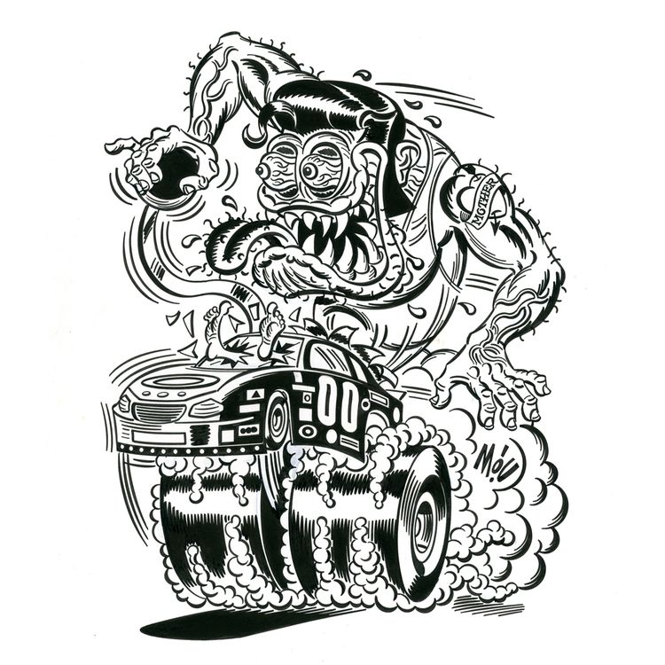 Greaser Roth by Mitch O'Connell