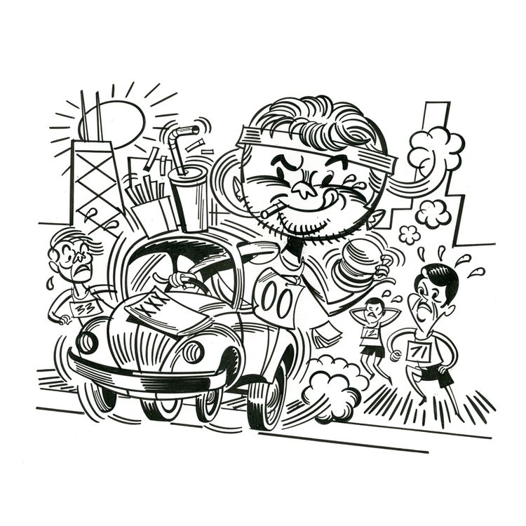 Roth Runner by Mitch O'Connell