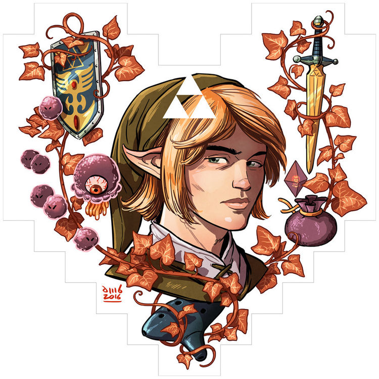 "Link" Wood Print by David M. Buisan