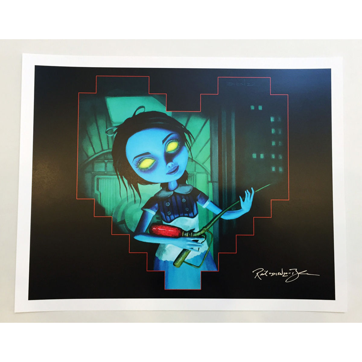 "Cupid's Little Sister" Print