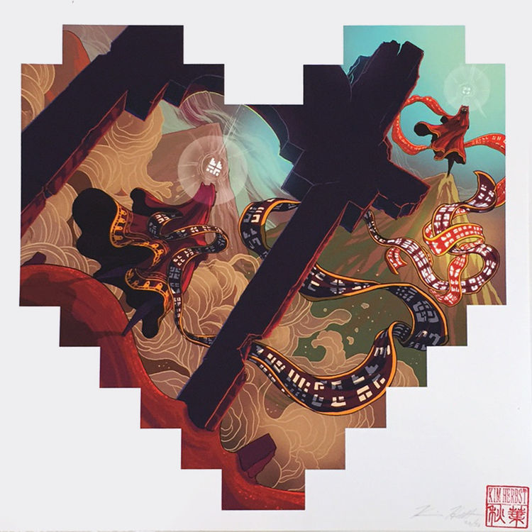 "Companion" Print by Kim Herbst