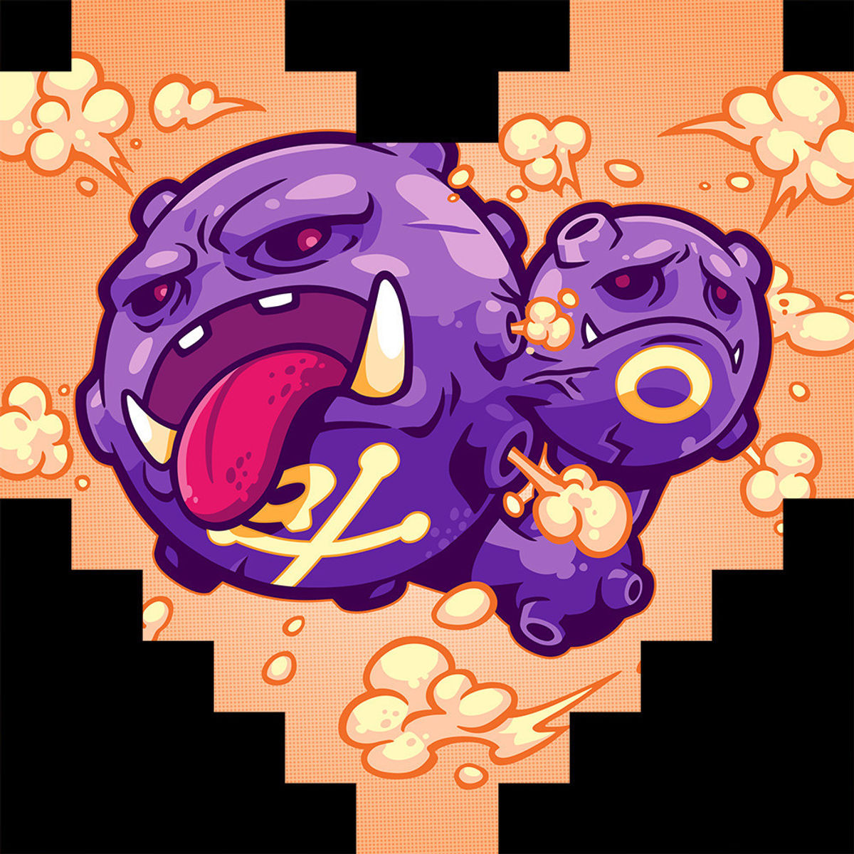 "Poisonous" Wood Print