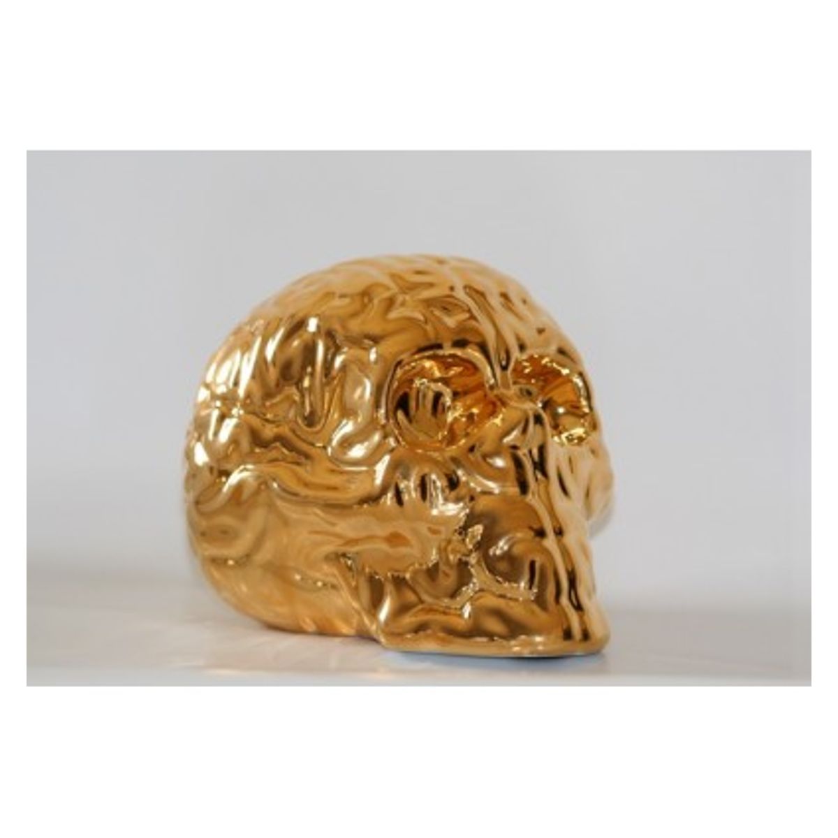 SKULL BRAIN - GOLD
