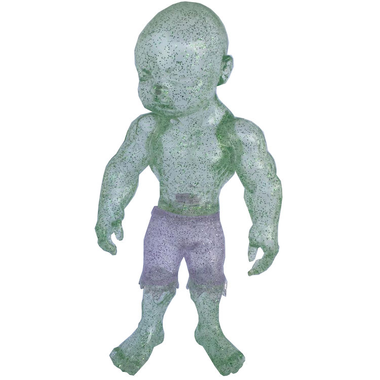 Clear Glitter Temper Tot by Ron English