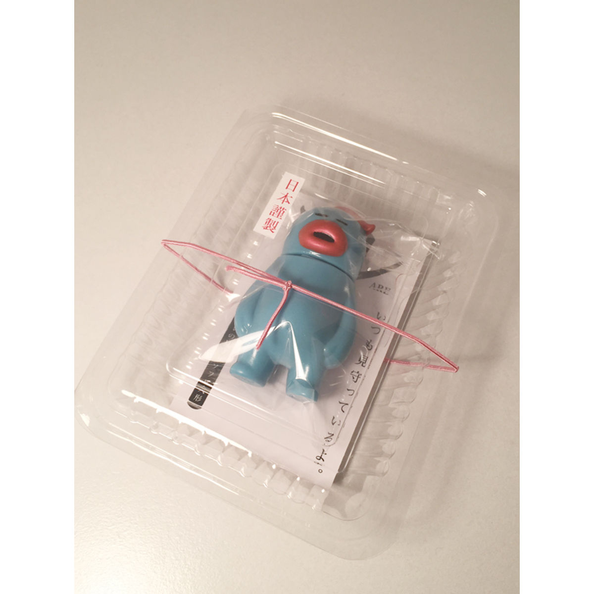 Array of watch soft vinyl doll (Blue × Metallic Red)