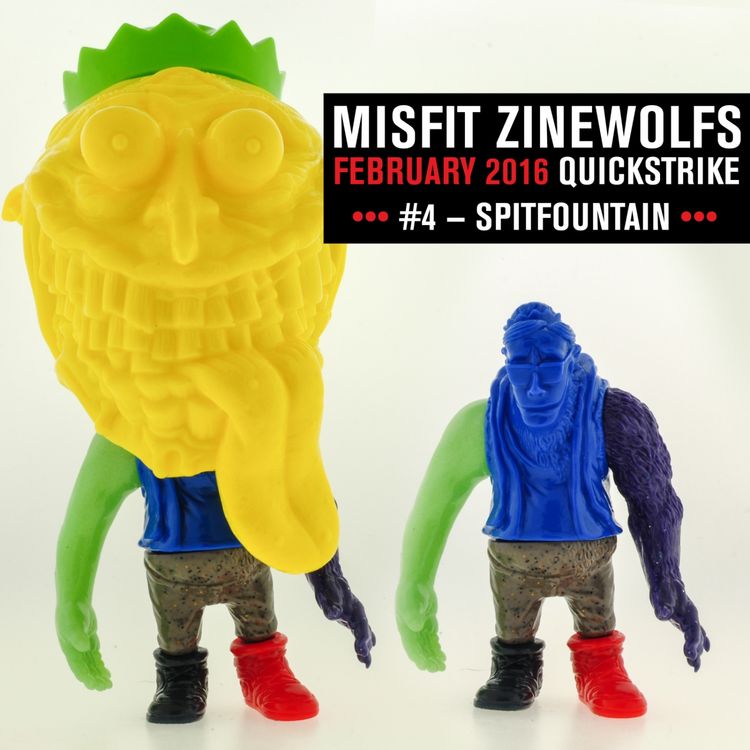 Zinewolf [Quickstrike] #4 - Spitfountain by Hateball (Justin Jewett)