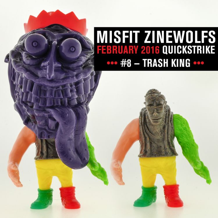Zinewolf [Quickstrike] #7 - trash king by Hateball (Justin Jewett)