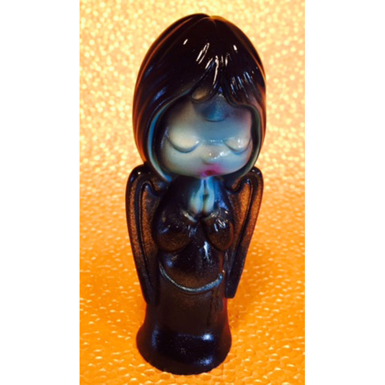 BLACK MITARI CHAN WITH SPRAYS by Bwana Spoons
