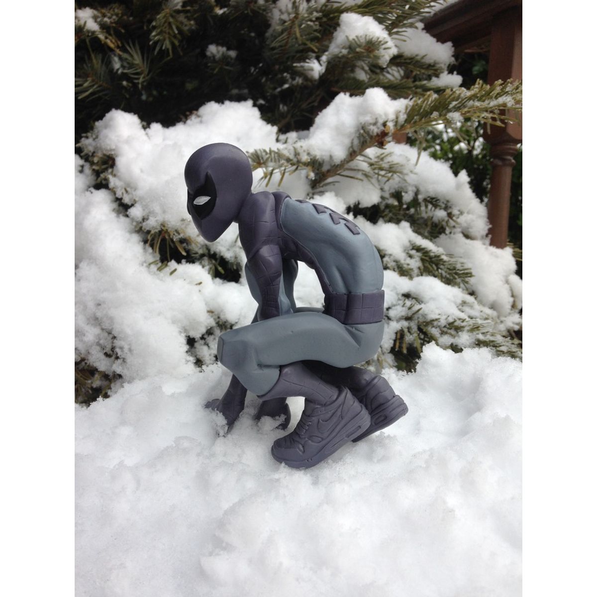 Spiderman - whereschappell version B&W colorway