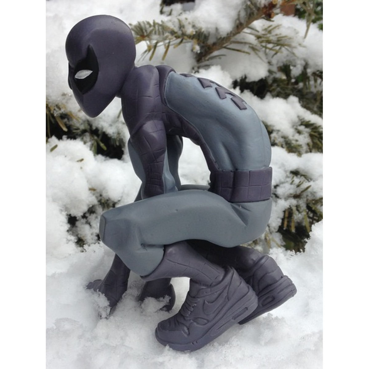 Spiderman - whereschappell version B&W colorway