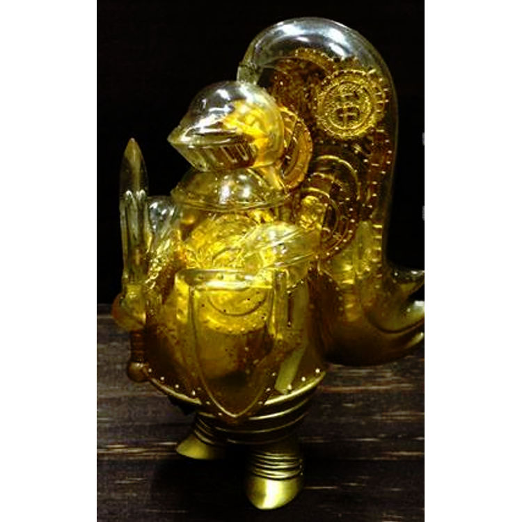 Chinese New Year Golden Knight White Knight by Eric So