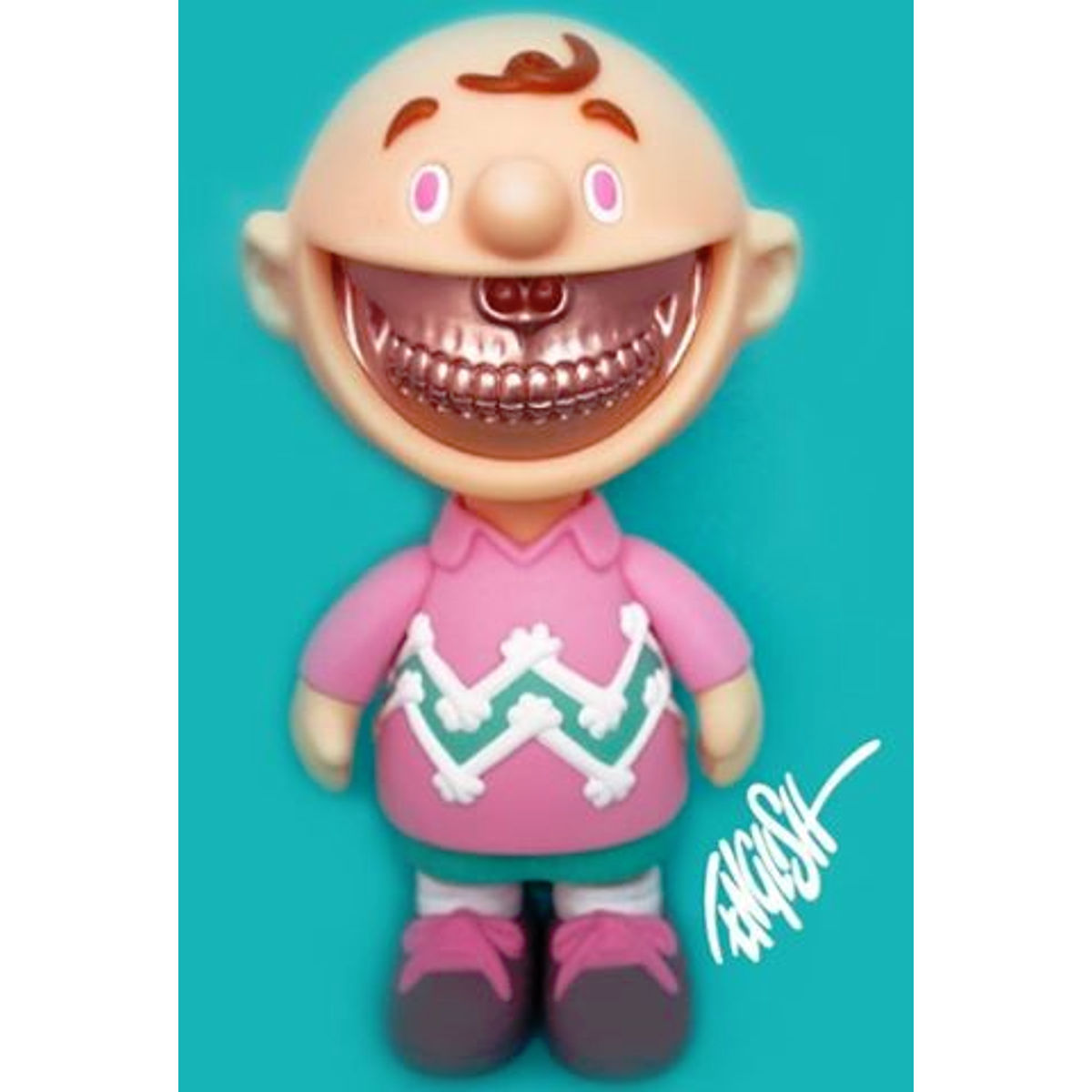 OG Pink Rose Gold Grin Charlie Grin