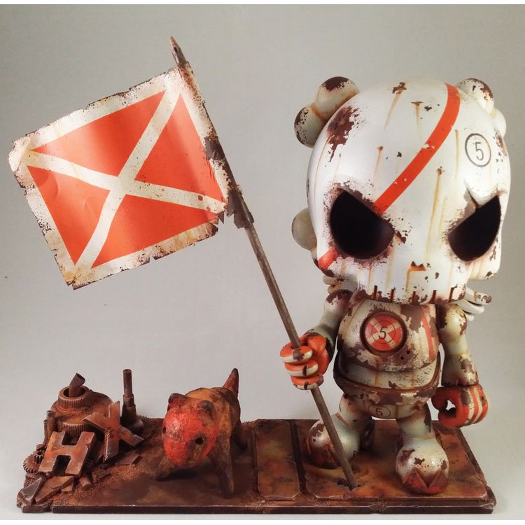 "TB.5" THE BLANK [resin custom] by HX Studio (Jesper Puchades)