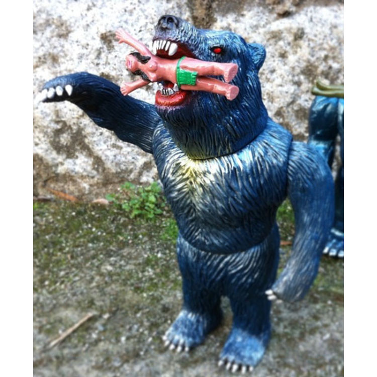 Kesagake - Godzilla Blue colorway by Rampage Toys (Jon Malmstedt)