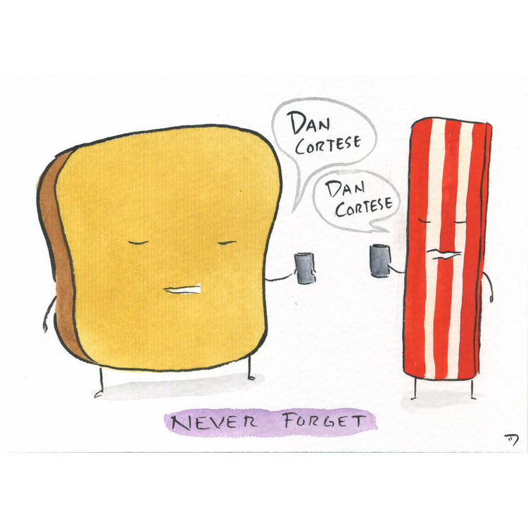 Mr. Toast #3125 by Dan Goodsell