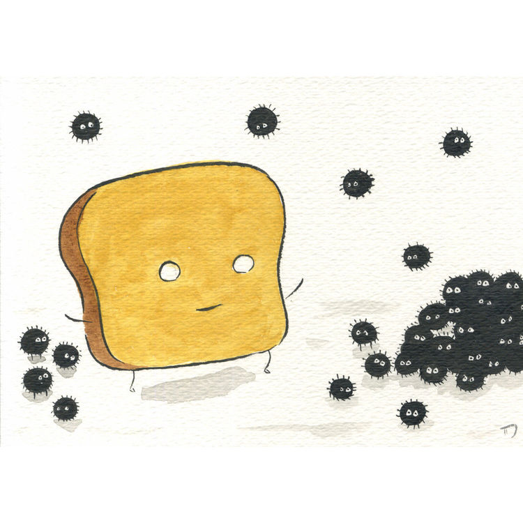 Mr. Toast #3242 by Dan Goodsell