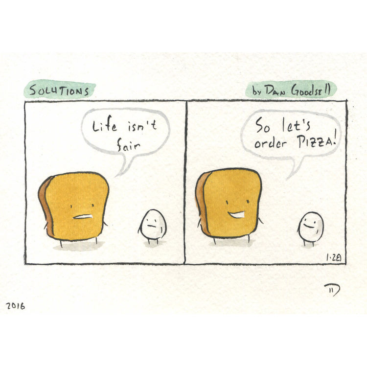 Mr. Toast #012816 by Dan Goodsell