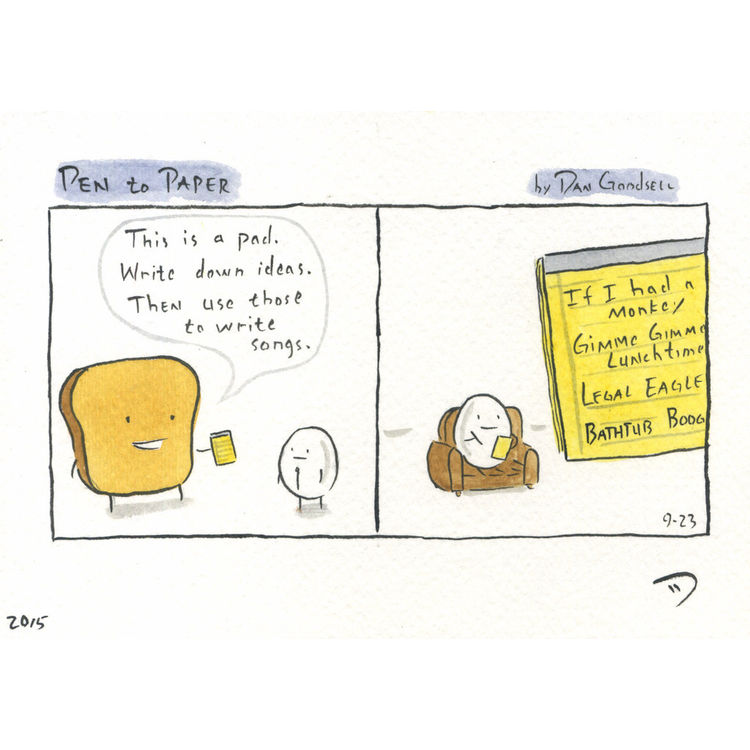 Mr. Toast #092315 by Dan Goodsell