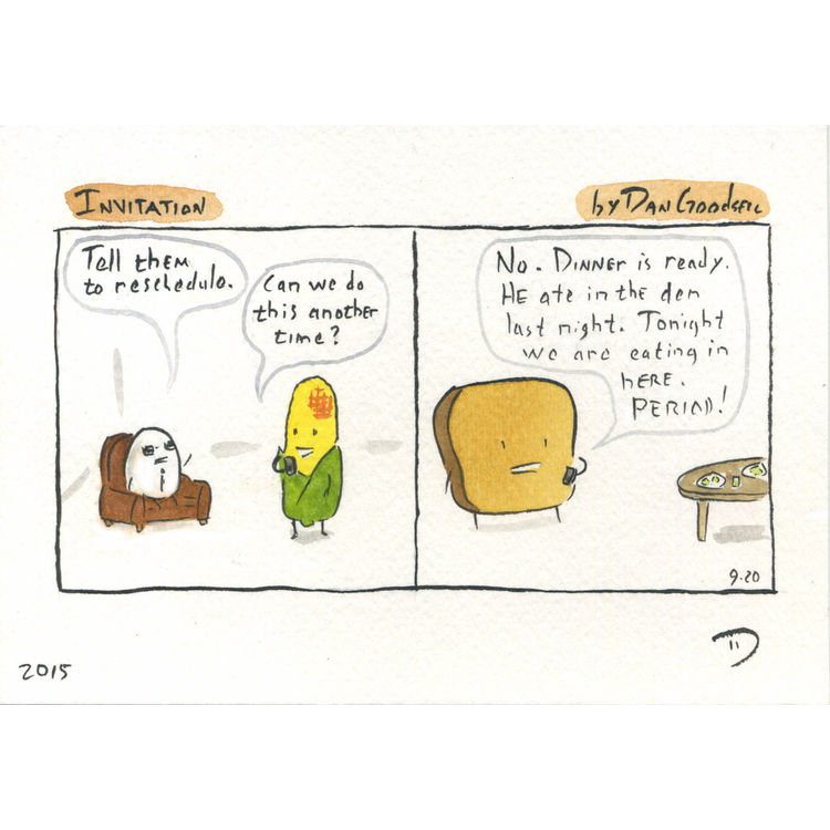 Mr. Toast #092015 by Dan Goodsell