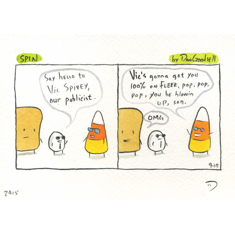 Mr. Toast #091815 by Dan Goodsell