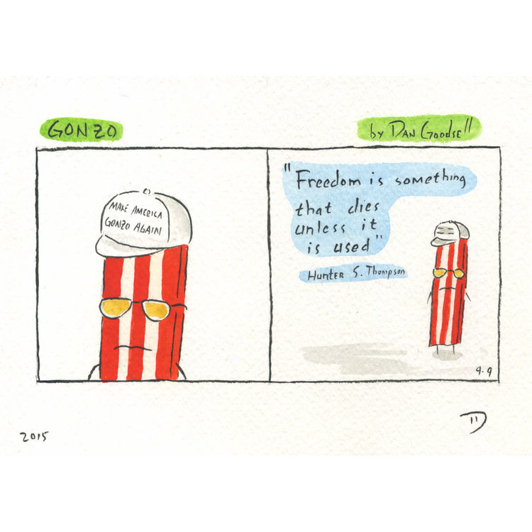Mr. Toast #090915 by Dan Goodsell