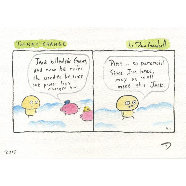 Mr. Toast #090115 by Dan Goodsell