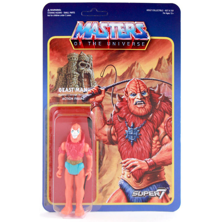 ReAction M.O.T.U. - Beastman by Mattel