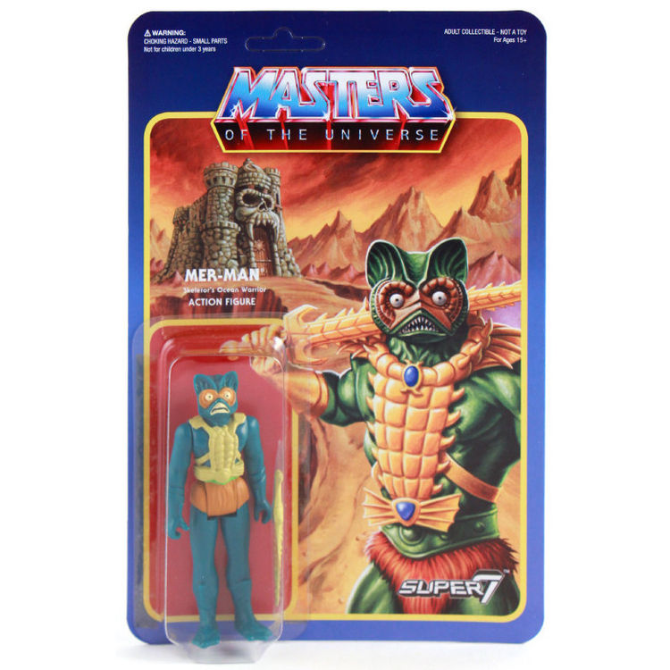 ReAction M.O.T.U. -  - Mer-Man by Mattel