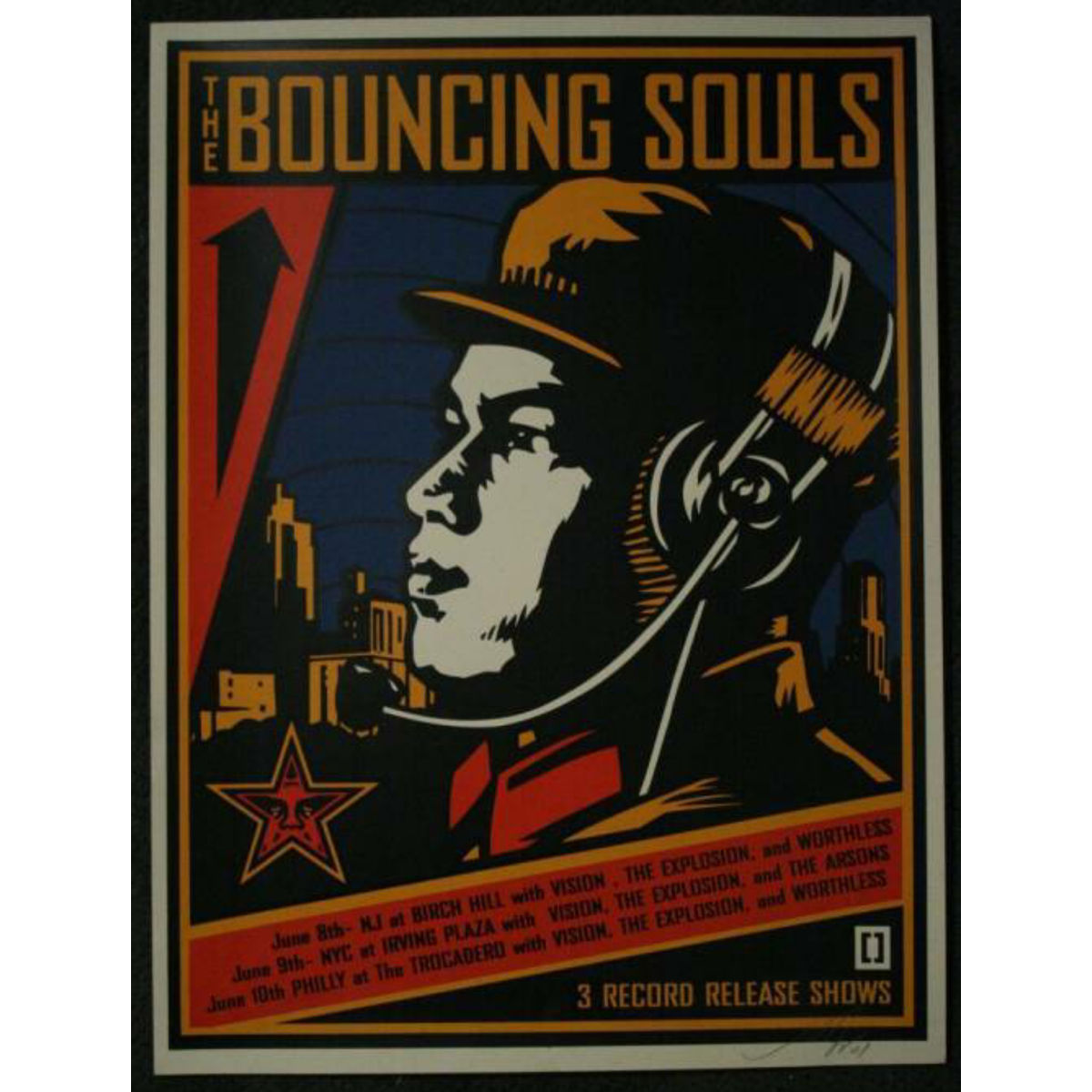 The Bouncing Souls 2001 Printers Proof