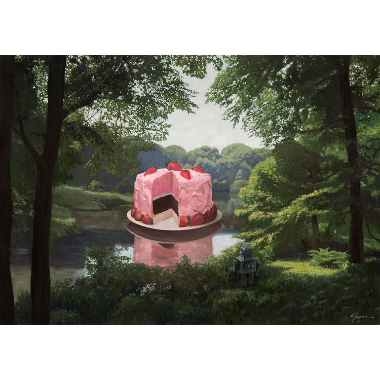 CAKE IN LAKE by Eric Joyner