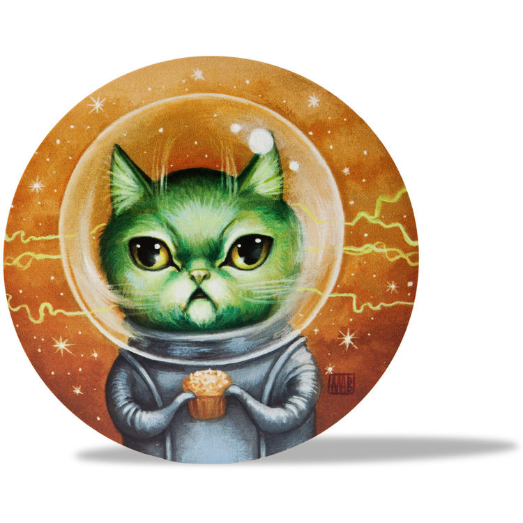 Caturn Alien by Mab Graves