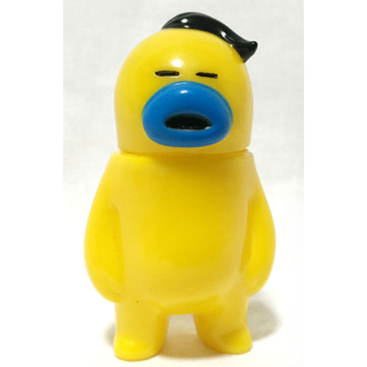 [Blue lips of yellow × black hair] watch soft vinyl doll Allen by TTToy (Yoshihiko Makino)